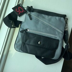 Stylish Black and Gray Men's Bag